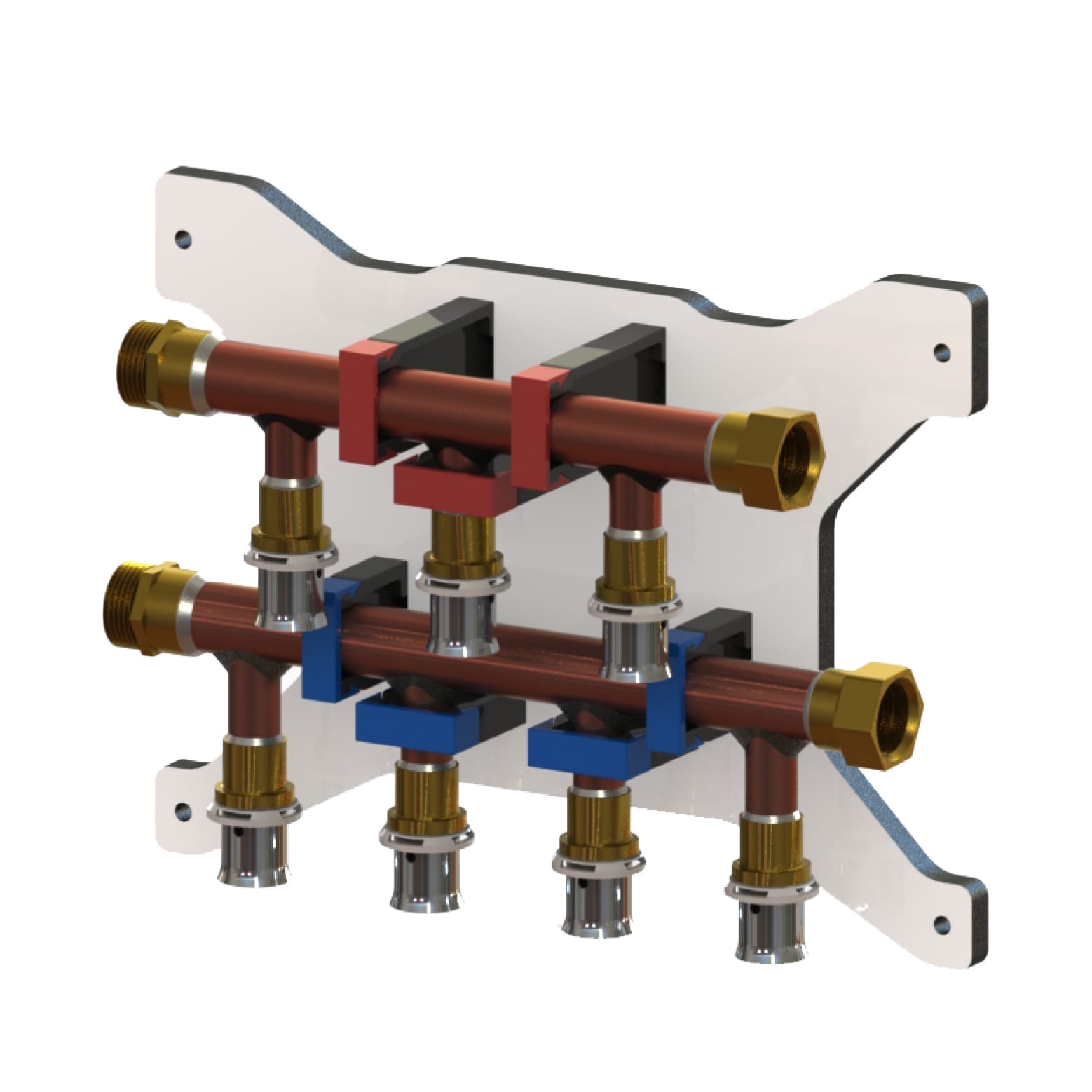 Collecteur Hydraulique Plomberie Sanitaire - Classic Écrasement PER