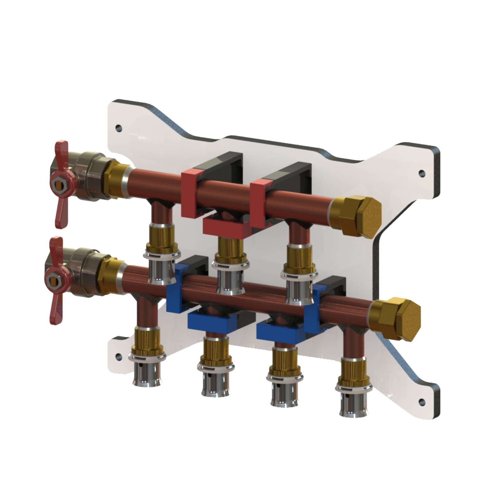 Collecteur Hydraulique Plomberie Sanitaire - Regular Écrasement PER